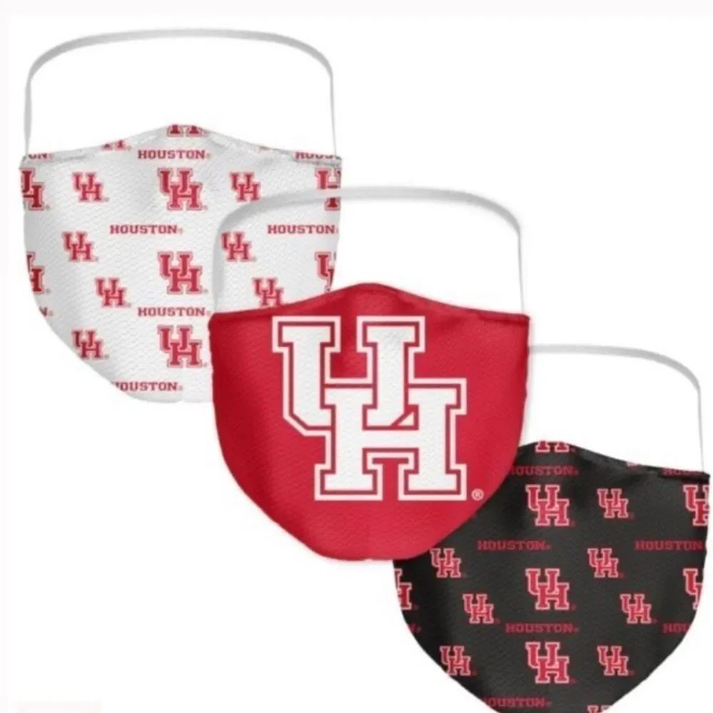 New in Package UH University of Houston COUGARS Face Covering Face Mask Masks